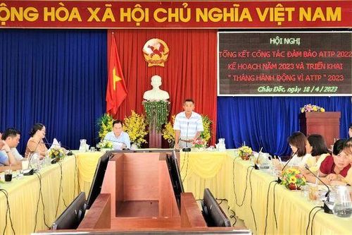 UBND TP. Châu Đốc triển khai 'Tháng hành động vì an toàn thực phẩm' năm 2023