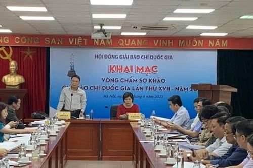 Gần 1.800 tác phẩm vào vòng sơ khảo Giải báo chí Quốc gia năm 2023