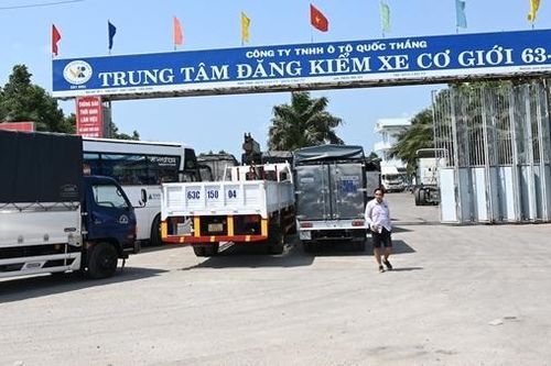 Công an tỉnh Tiền Giang thông tin việc khám xét Trung tâm đăng kiểm xe cơ giới 63-02D