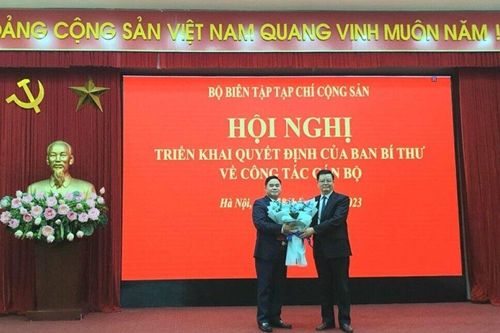 Ông Phạm Minh Tuấn giữ chức Phó Tổng Biên tập Tạp chí Cộng sản