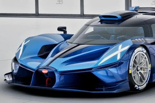 Hé lộ thiết kế bản thương mại của siêu xe Bugatti Bolide