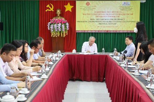 Khởi động Dự án 'Bảo tồn và phát huy giá trị văn hóa phi vật thể'