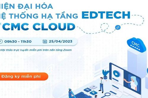 CMC Cloud đẩy mạnh hỗ trợ doanh nghiệp giáo dục 'lên mây'