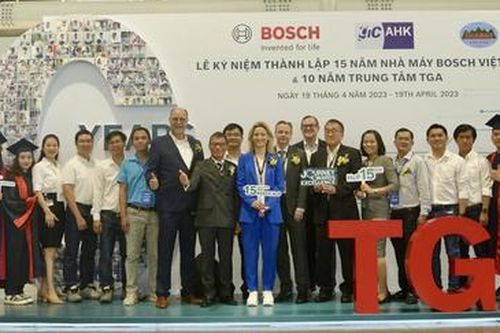 Bosch cam kết đào tạo nguồn nhân lực tay nghề cao cho Việt Nam