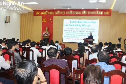 Nghệ An triển khai đợt sinh hoạt chính trị sâu rộng về tác phẩm phòng, chống tham nhũng của Tổng Bí thư Nguyễn Phú Trọng