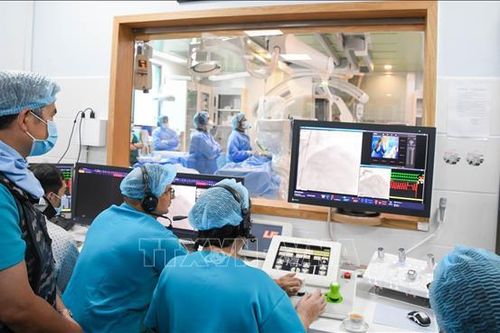 Việt Nam thành công can thiệp mạch vành có sự hỗ trợ của robot