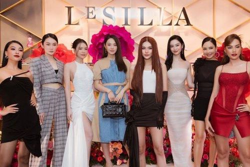 Minh Hằng, Lan Khuê đọ sắc cùng Kim Duyên trong tiệc khai trương cửa hàng Le Silla