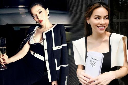 Khi hai 'nữ hoàng' Vbiz lên đồ trắng đen: Lệ Quyên 'gỡ hòa', Hà Hồ vẫn đỉnh của chóp!