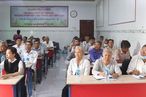 Hội Đông y An Giang tổ chức Hội nghị tập huấn điều hành hội