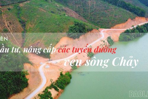 Bảo Yên: Đầu tư, nâng cấp các tuyến đường ven sông Chảy