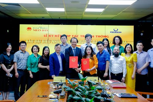 Báo Đại biểu Nhân dân và Trường Đại học Phenikaa ký kết hợp tác truyền thông
