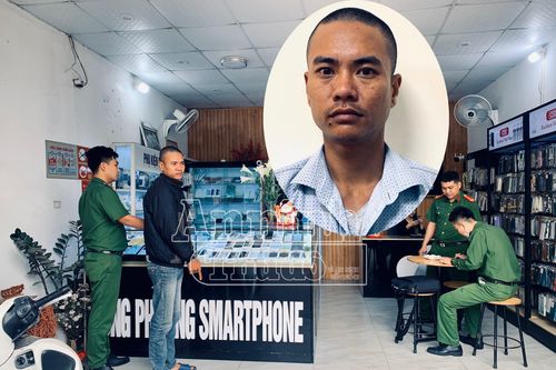 Mang điện thoại tang vật vụ cướp giật về quê bán