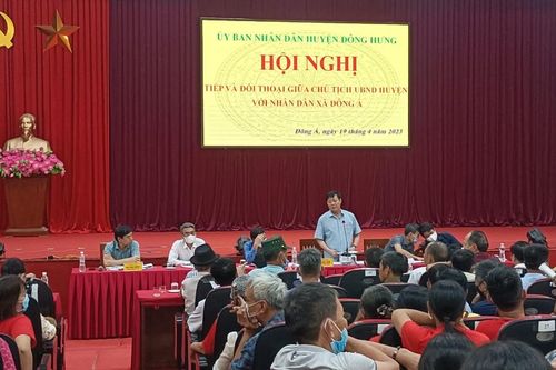 Thái Bình: Đối thoại với 200 người dân về việc xây dựng nhà máy xử lý rác công nghệ cao