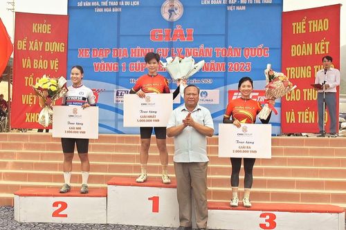 Đoàn Thanh Hóa và Quân khu 7 đoạt giải Nhất đua xe đạp địa hình Cúp Liên đoàn năm 2023