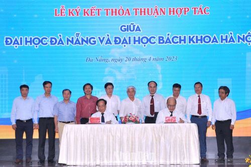 Nâng tầm hợp tác giữa Đại học Đà Nẵng và Đại học Bách khoa Hà Nội