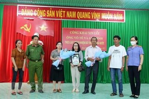 Xin lỗi và sửa lỗi