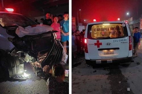 Tuyên Quang: Va chạm với xe cứu thương, 2 người đi xe máy tử vong