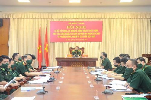 Bộ Quốc phòng sơ kết công tác xây dựng, áp dụng Hệ thống quản lý chất lượng theo tiêu chuẩn quốc gia