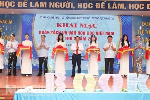 Ninh Bình: Khai mạc Ngày sách và văn hóa đọc Việt Nam lần thứ 2 năm 2023