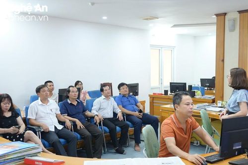 Đoàn công tác Báo Hải Phòng và Báo Gia Lai thăm, làm việc với Báo Nghệ An