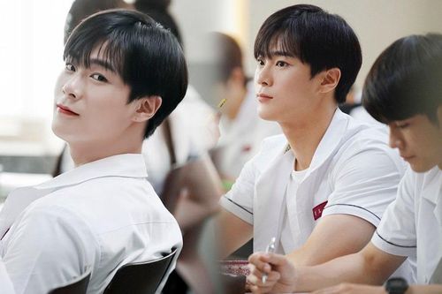 Visual tỏa sáng của Moonbin (ASTRO) ở phim học đường, vai phụ nhưng đẹp chẳng kém nam chính