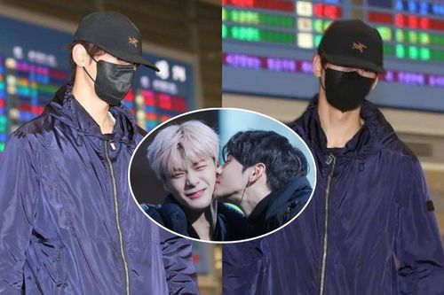Thành viên nhóm ASTRO lộ vẻ tiều tụy sau khi hạ cánh xuống sân bay để chuẩn bị cho tang lễ của Moonbin