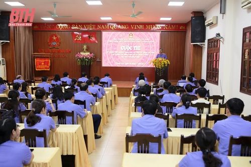 Cuộc thi 'Kỹ năng viết kháng nghị bản án dân sự, kiểm sát việc áp dụng các biện pháp xử lý hành chính tại Tòa án Nhân dân'