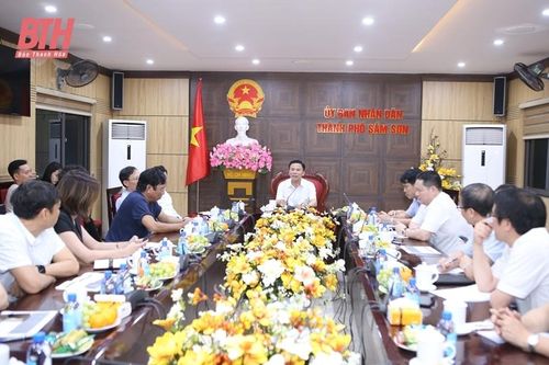 Sơ duyệt chương trình nghệ thuật chuẩn bị Lễ kỷ niệm 60 năm thành lập đô thị Sầm Sơn và khai mạc Lễ hội Du lịch biển năm 2023