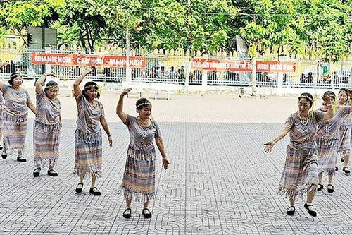 Rèn luyện sức khỏe ở huyện miền núi Tri Tôn