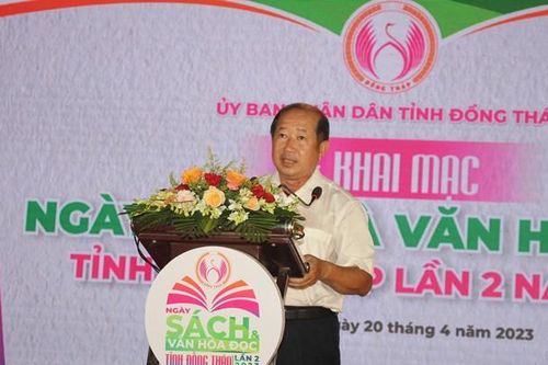 Tỉnh Đồng Tháp khai mạc Ngày sách và văn hóa đọc lần thứ 2 năm 2023