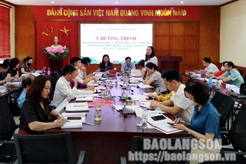 Hội thảo khoa học '90 năm Đảng bộ tỉnh Lạng Sơn xây dựng và phát triển'