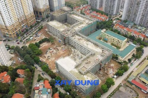 Hoàng Mai (Hà Nội): Dự án trường học vẫn tổ chức thi công sau quyết định xử phạt