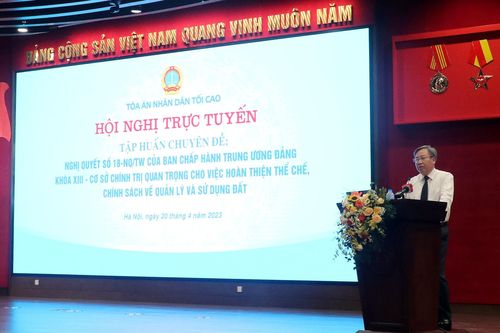 Thực tiễn xét xử tại Tòa án đóng góp vào hoàn thiện dự thảo Luật Đất đai (sửa đổi)