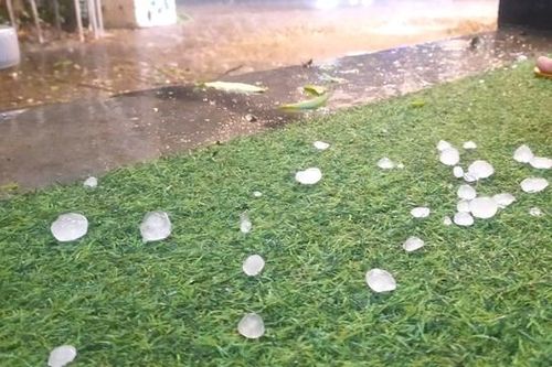 Quảng Nam: Lạ lùng TP Tam Kỳ xuất hiện mưa đá