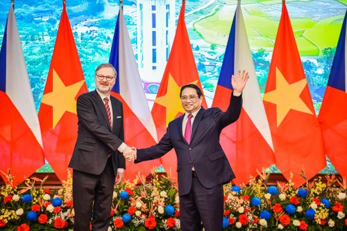 Thủ tướng Phạm Minh Chính hội đàm với thủ tướng Czech