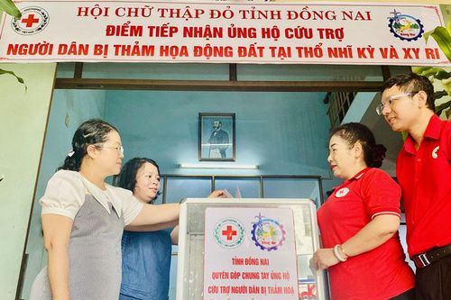 Đồng Nai hỗ trợ người dân Thổ Nhĩ Kỳ và Syria hơn 1,3 tỷ đồng