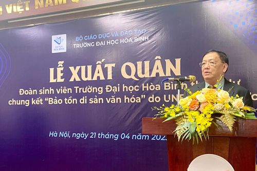 Sinh viên Đại học Hòa Bình vào vòng chung kết cuộc thi về bảo tồn di sản châu Á
