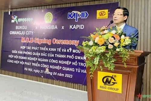 Cơ hội phát triển lĩnh vực điện tử và quang tử với Hàn Quốc