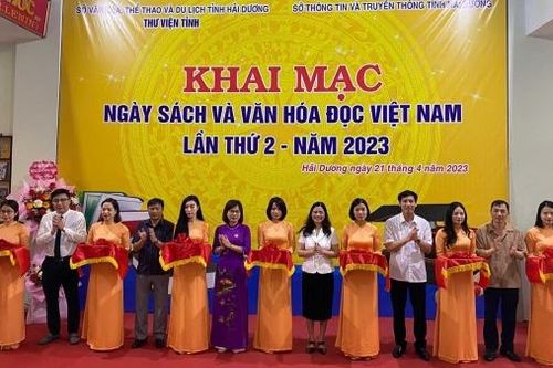 Hải Dương khuyến khích phong trào đọc sách qua Ngày sách và Văn hóa đọc Việt Nam lần thứ 2 năm 2023