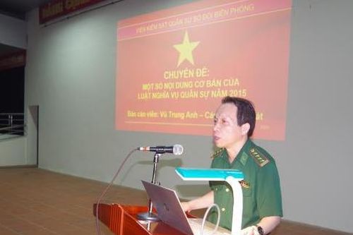 Tuyên truyền, phổ biến, giáo dục pháp luật tại Trung tâm Huấn luyện BĐBP