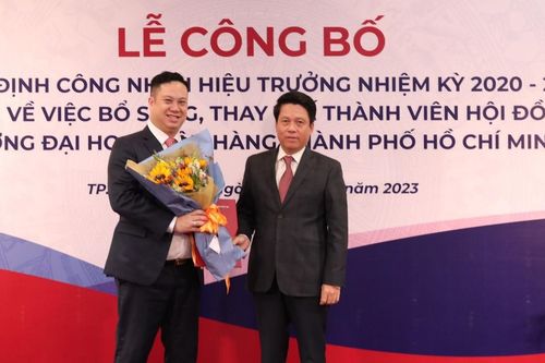 Tiến sĩ 44 tuổi làm Hiệu trưởng Trường ĐH Ngân hàng TP.HCM