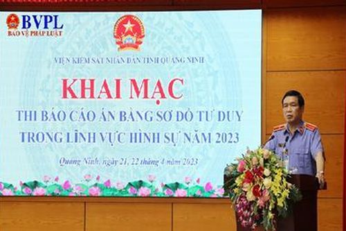 VKSND tỉnh Quảng Ninh: Thi vòng 2 báo cáo án bằng sơ đồ tư duy trong lĩnh vực hình sự