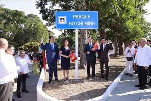 Công viên Hồ Chí Minh, biểu tượng tình hữu nghị đặc biệt