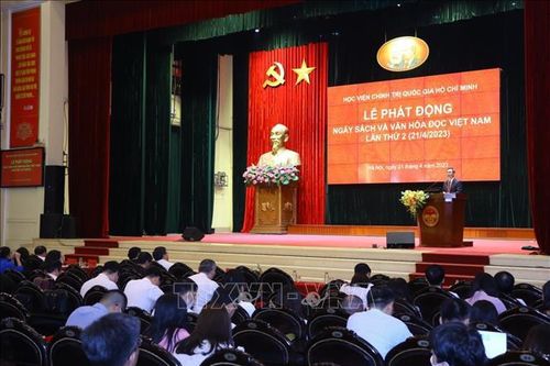 Học viện Chính trị quốc gia Hồ Chí Minh phát động Ngày Sách và Văn hóa đọc 2023