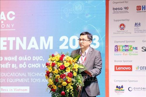 Triển lãm BESS VIETNAM 2023: Nhiều công nghệ giáo dục được giới thiệu