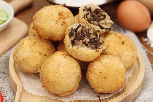 Cách làm bánh rán mặn vỏ giòn tan, nhân thơm ngọt