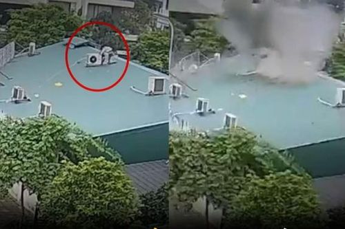 Vĩnh Phúc: Cục nóng điều hòa trên mái nhà phát nổ, 2 thợ sửa chữa phải đi cấp cứu