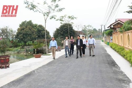 Huyện Thiệu Hóa xây dựng nông thôn mới nâng cao, nông thôn mới kiểu mẫu gắn với đô thị văn minh