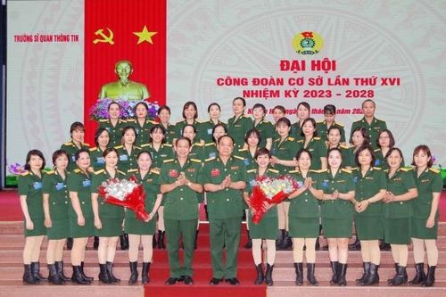 Đại hội Công đoàn cơ sở Trường Sĩ quan Thông tin lần thứ XVI