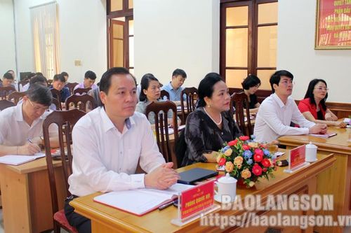 Hội nghị báo cáo viên cấp tỉnh tháng 4